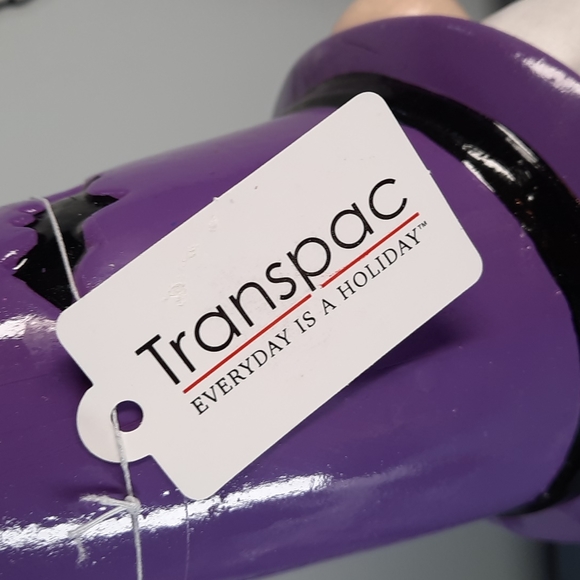 Gnome Halloween Witch Boo Ceramic Figure Figurine Statue Whimsical Fun NWT - Picture 7 of 7